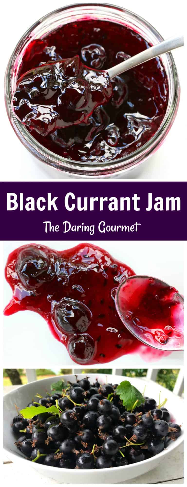 Black Currant Jam The Daring Gourmet
