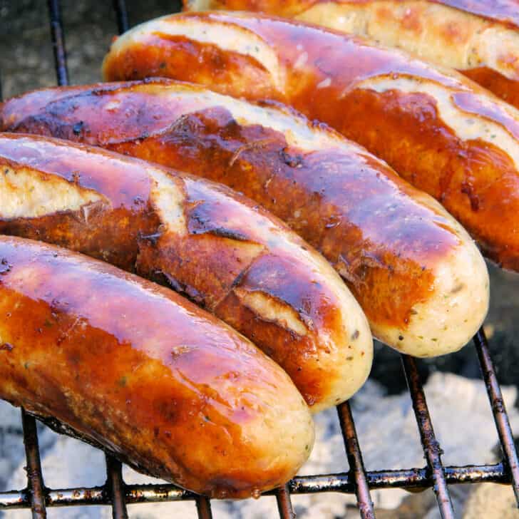 Homemade German Bratwurst - The Daring Gourmet