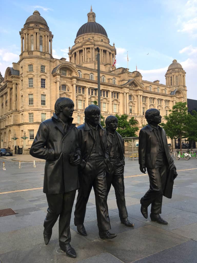 liverpool beatles statues