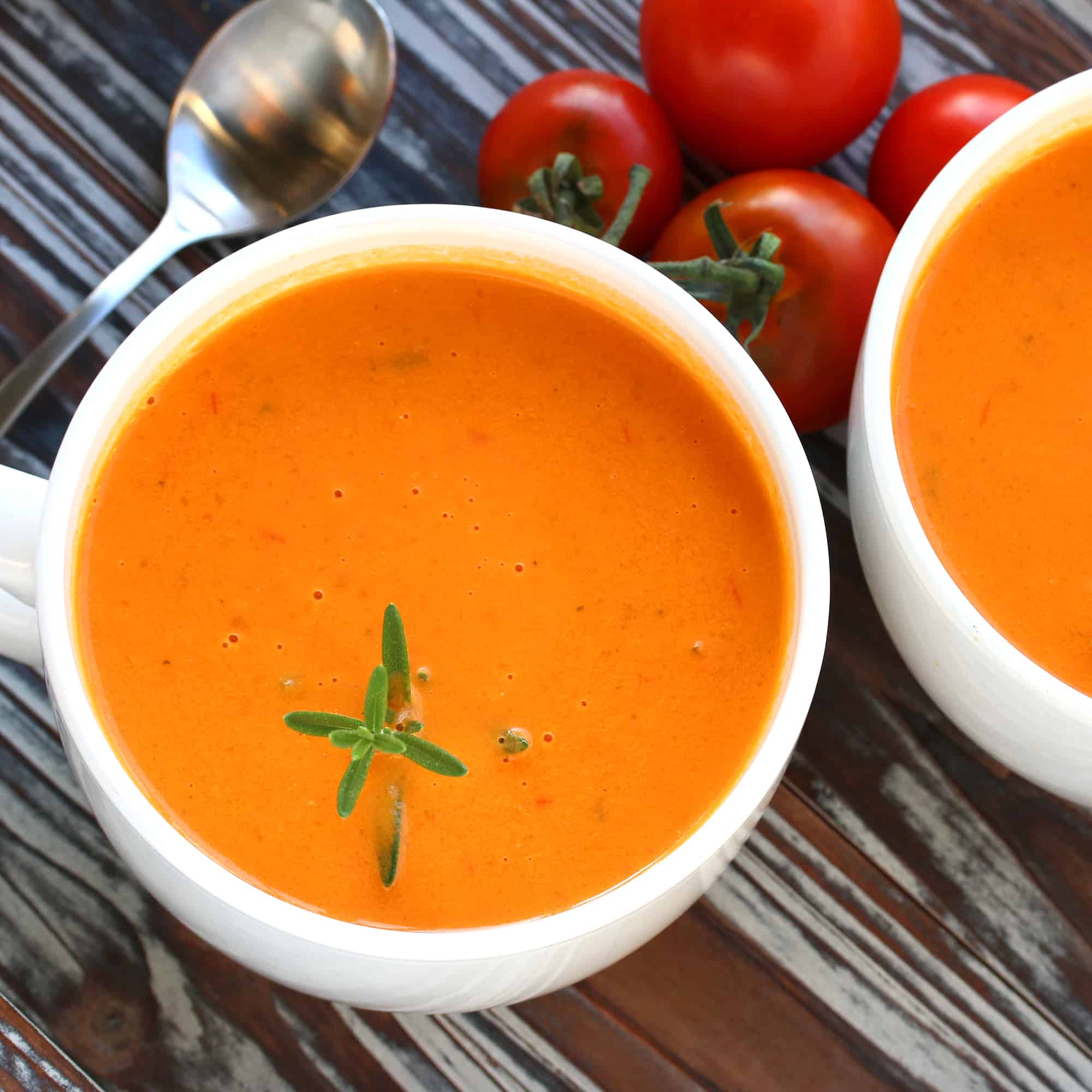 Creamy Tomato Soup - The Daring Gourmet