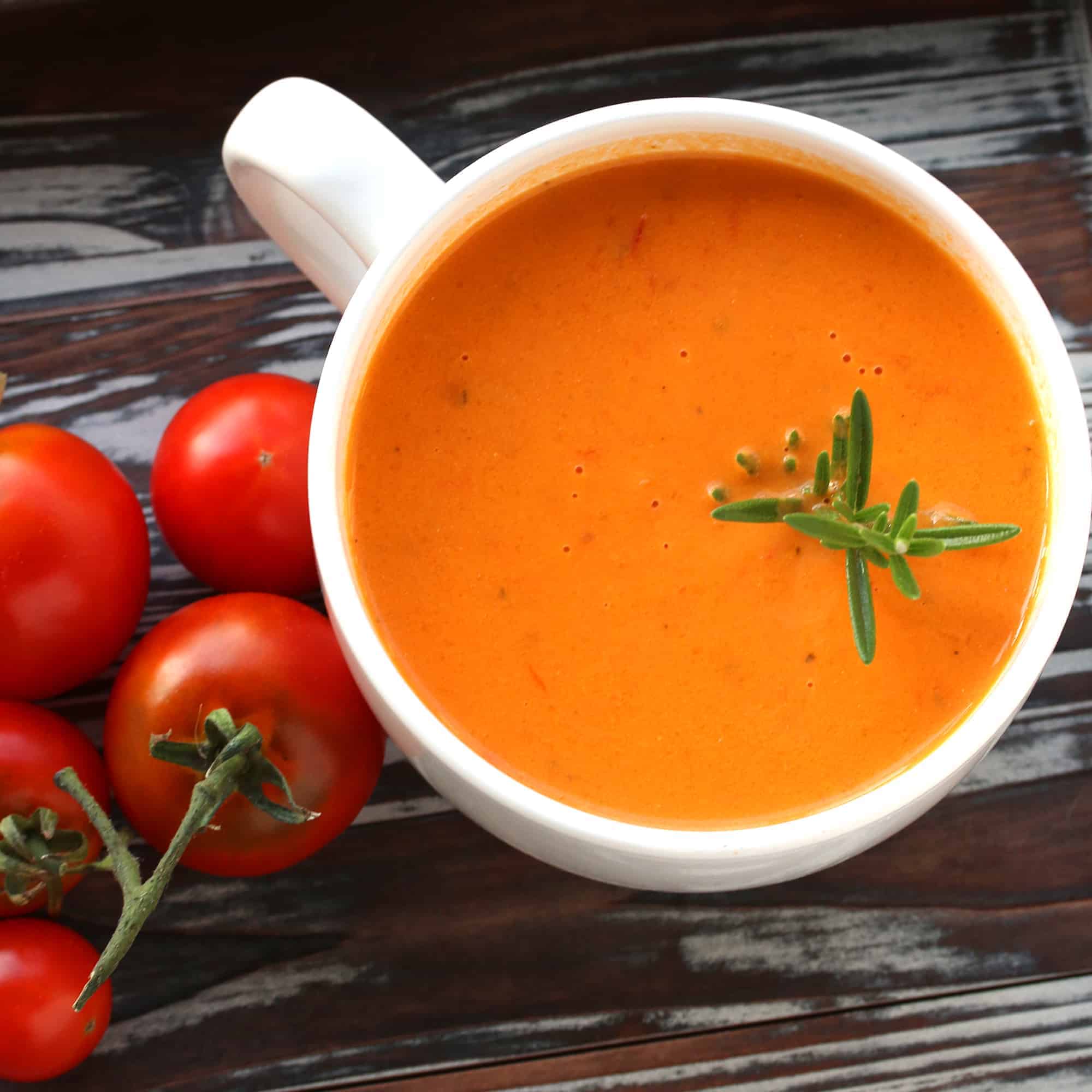 Creamy Tomato Soup - The Daring Gourmet