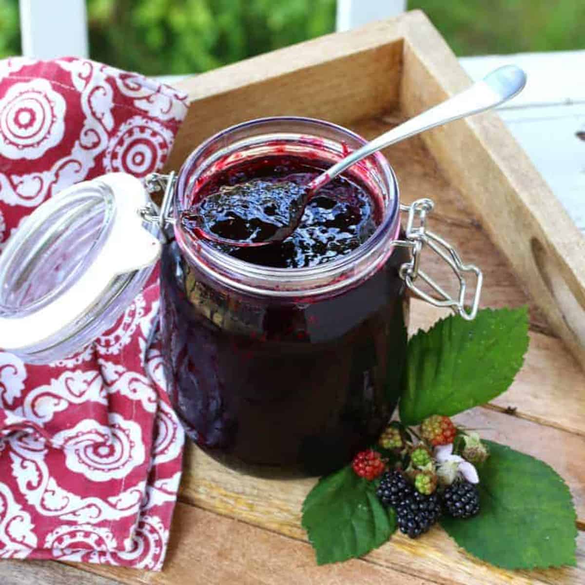 blackberry jam recipe without pectin homemade best easy