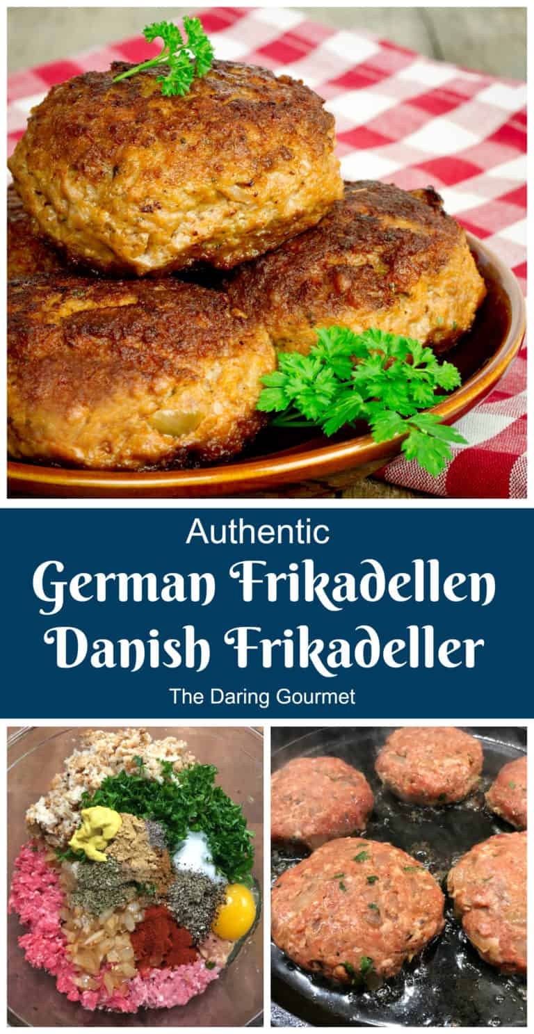 Authentic German Frikadellen / Danish Frikadeller - The Daring Gourmet