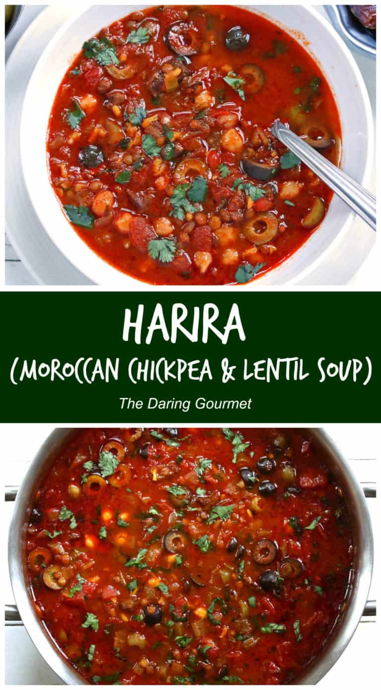 Ultimate Harira (Moroccan Chickpea & Lentil Soup)