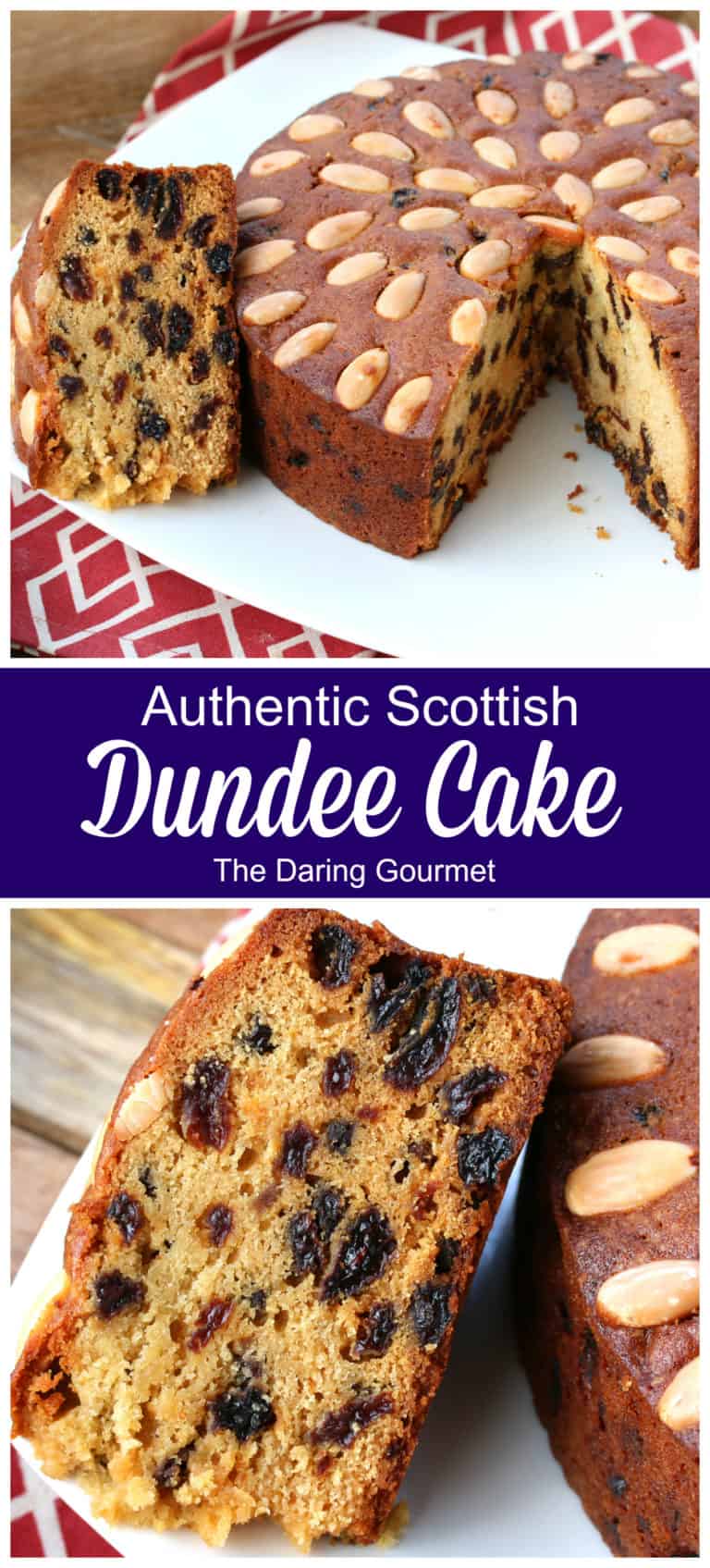 Authentic Scottish Dundee Cake The Daring Gourmet