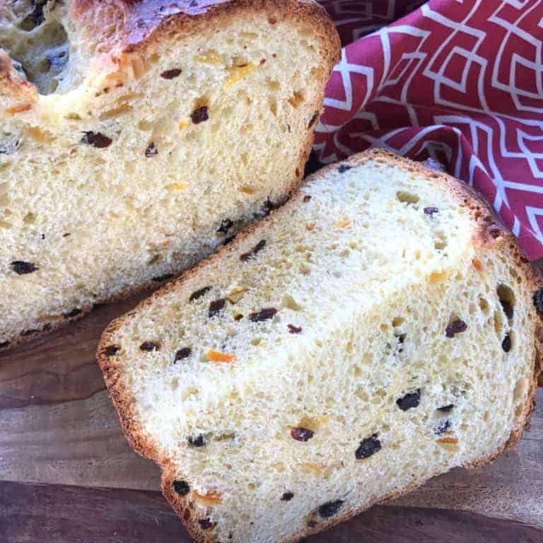 Pandoro made with stiff sourdough 