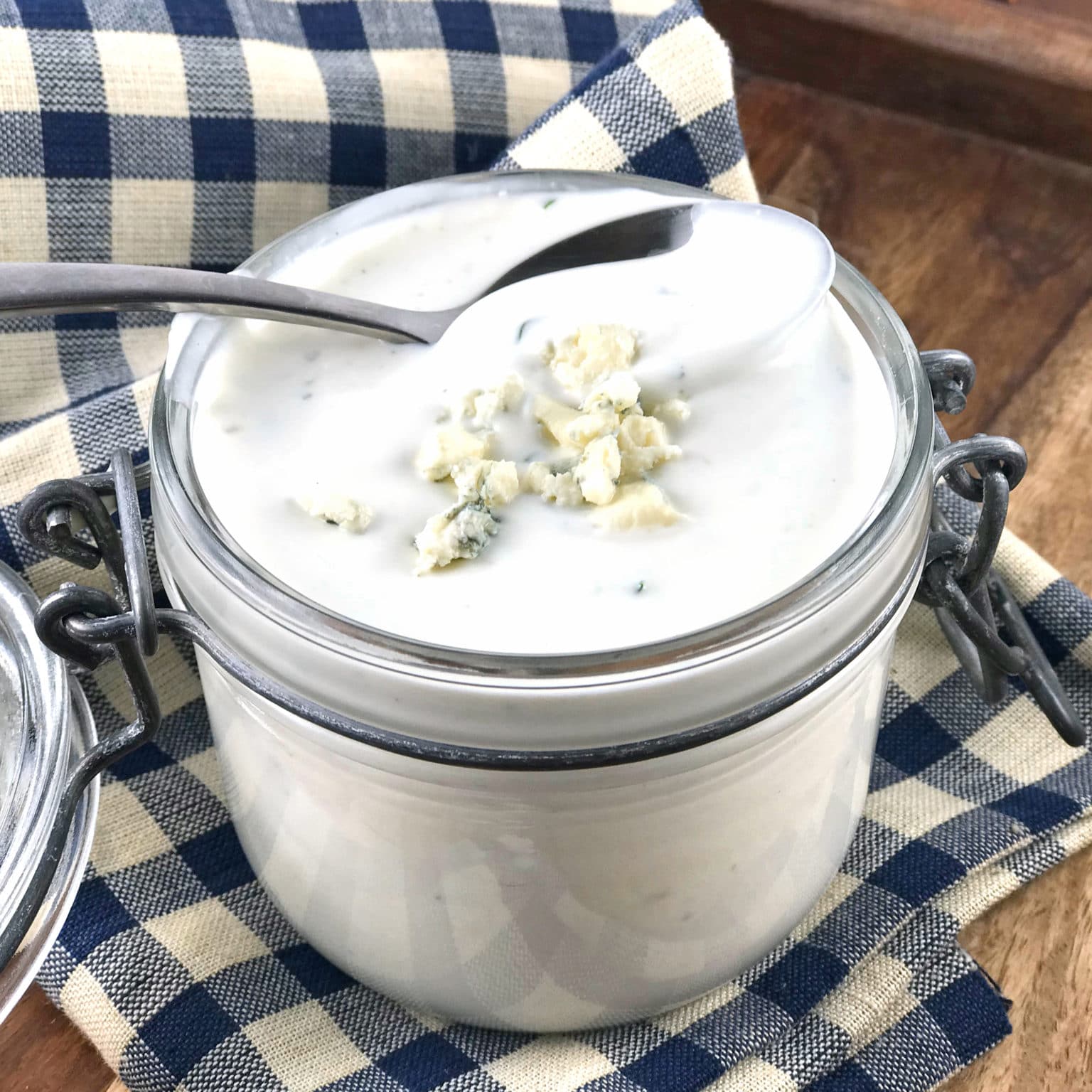 Blue Cheese Dressing Recipe The Daring Gourmet