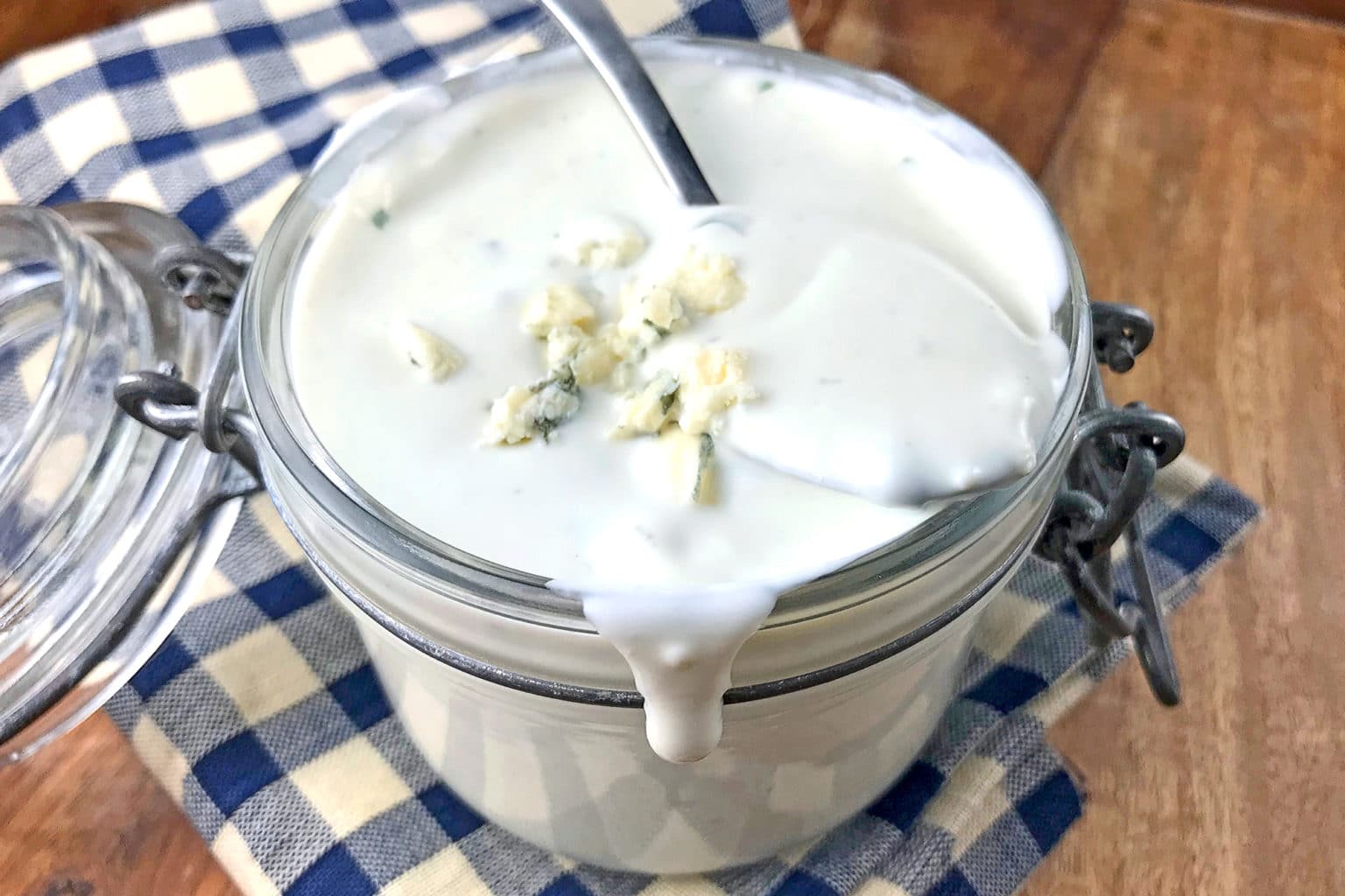 Blue Cheese Dressing Recipe The Daring Gourmet