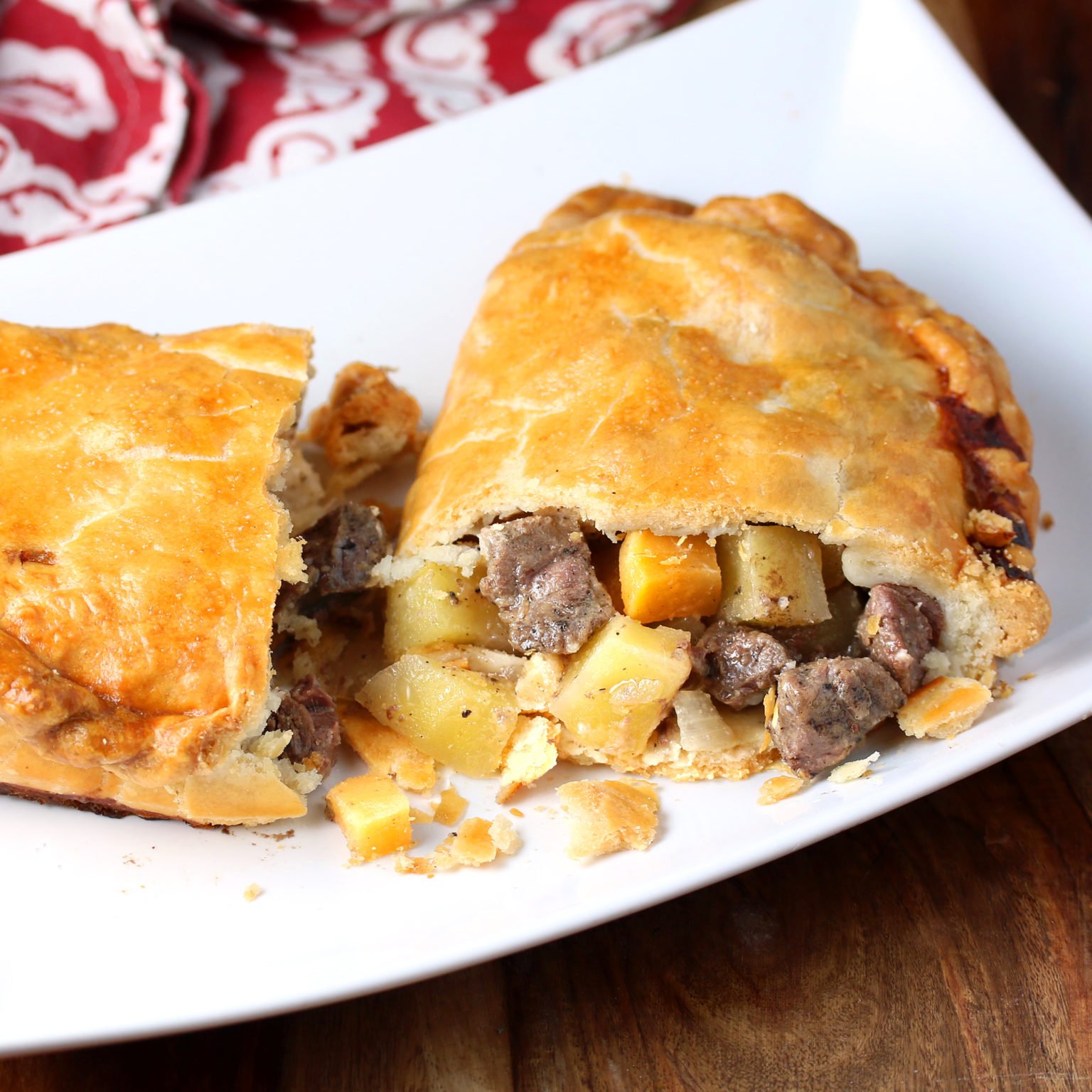 Cornish pasties recipe from Daring Gourmet