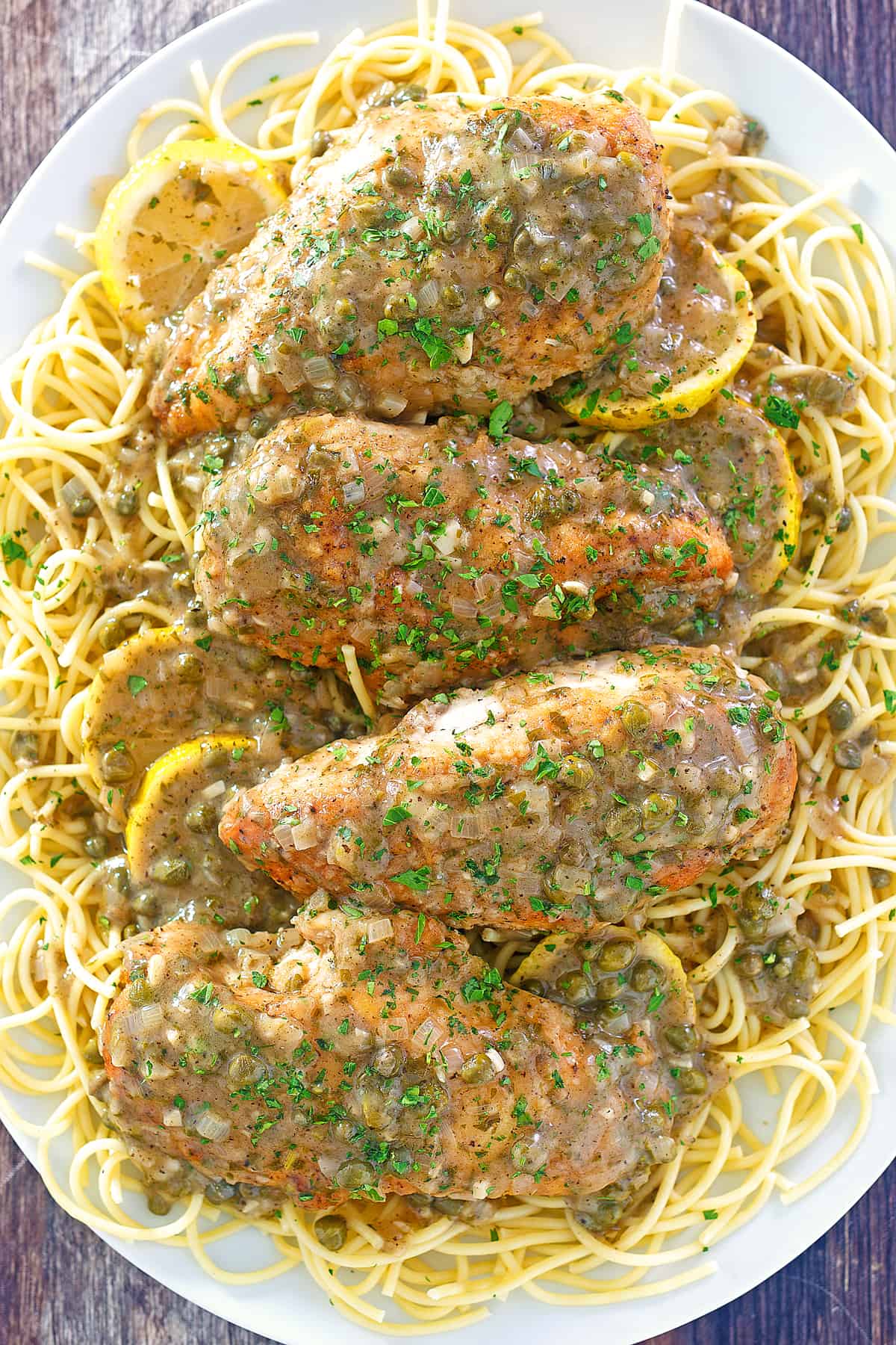 chicken piccata recipe traditional Italian best lemon wine capers