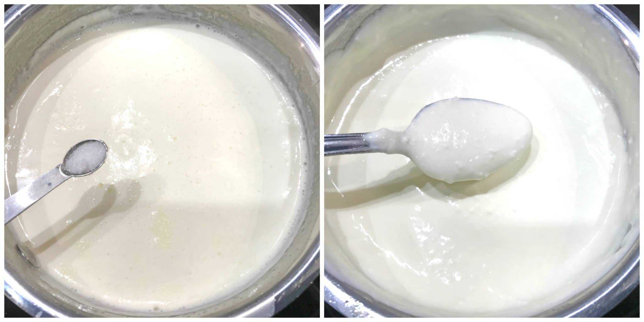 thickening whipping cream tartaric acid