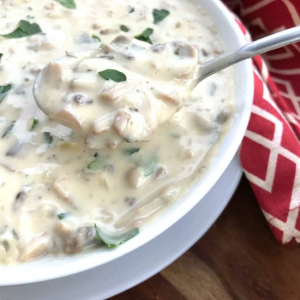 Cream of Mushroom Soup - The Daring Gourmet