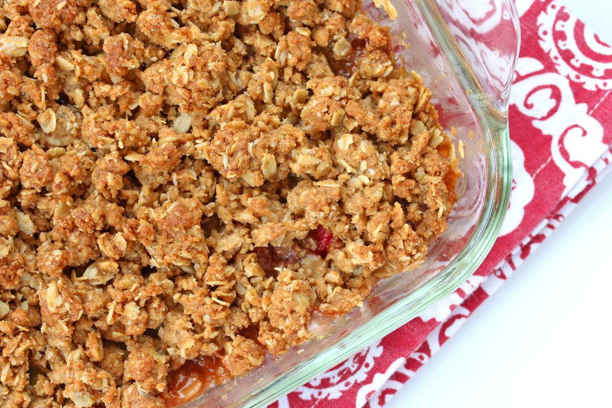 rhubarb crisp rhubarb crisp