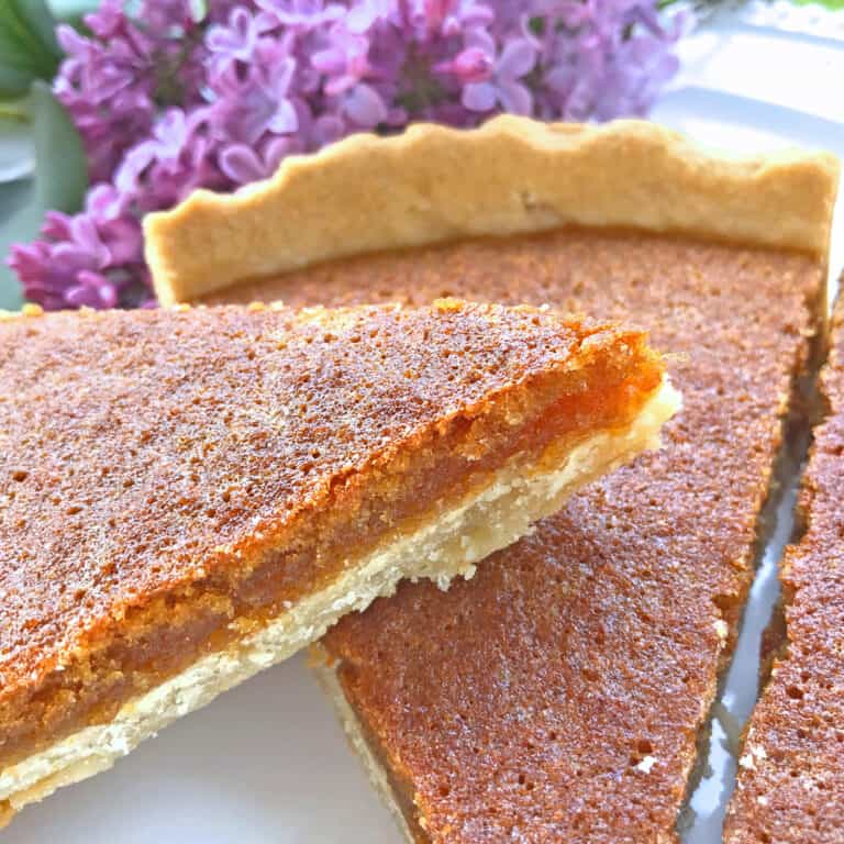 treacle tart recipe best traditional English British pastry tea shortcrust shortbread butter lard golden syrup