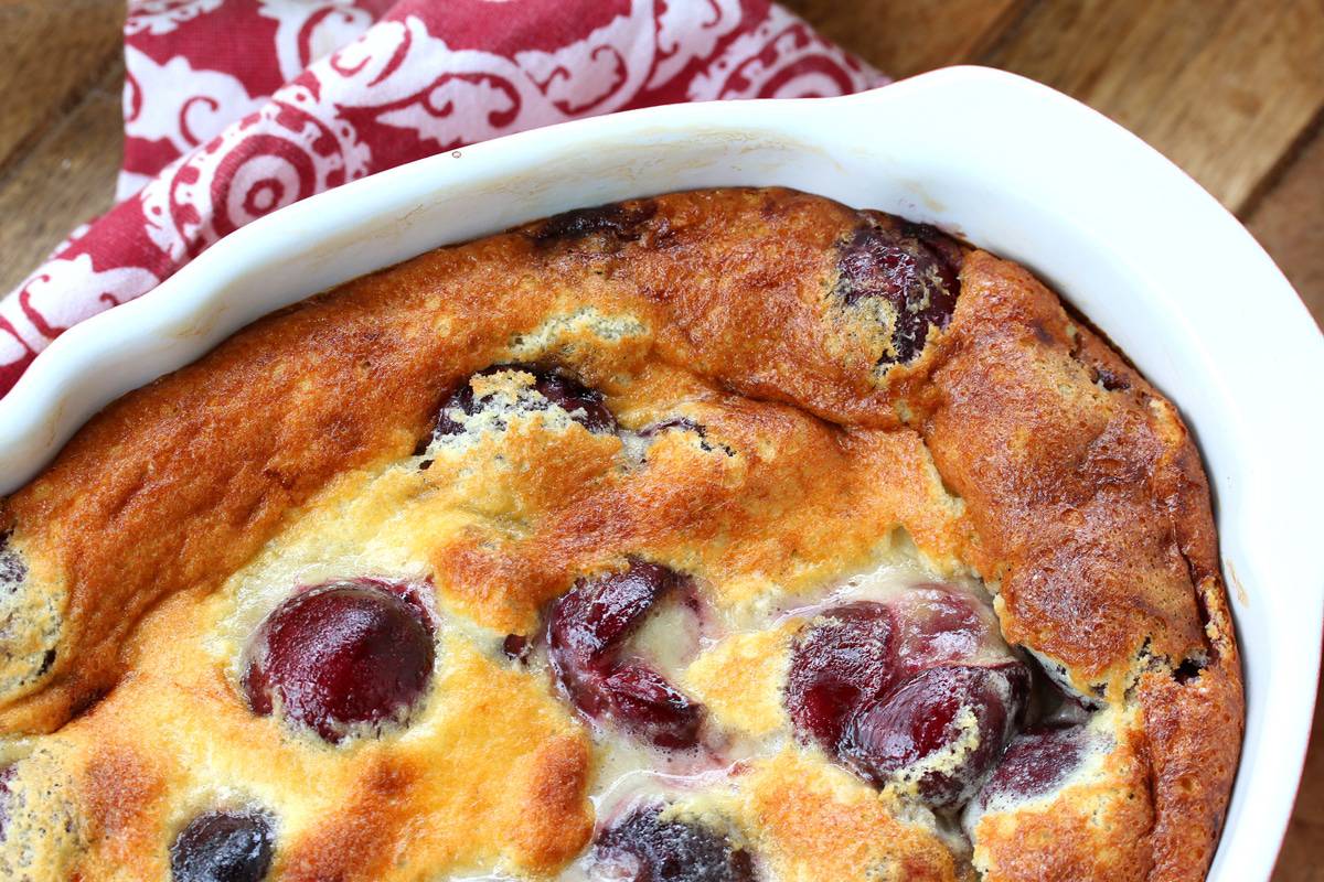 cherry clafoutis recipe best traditional authentic French almond