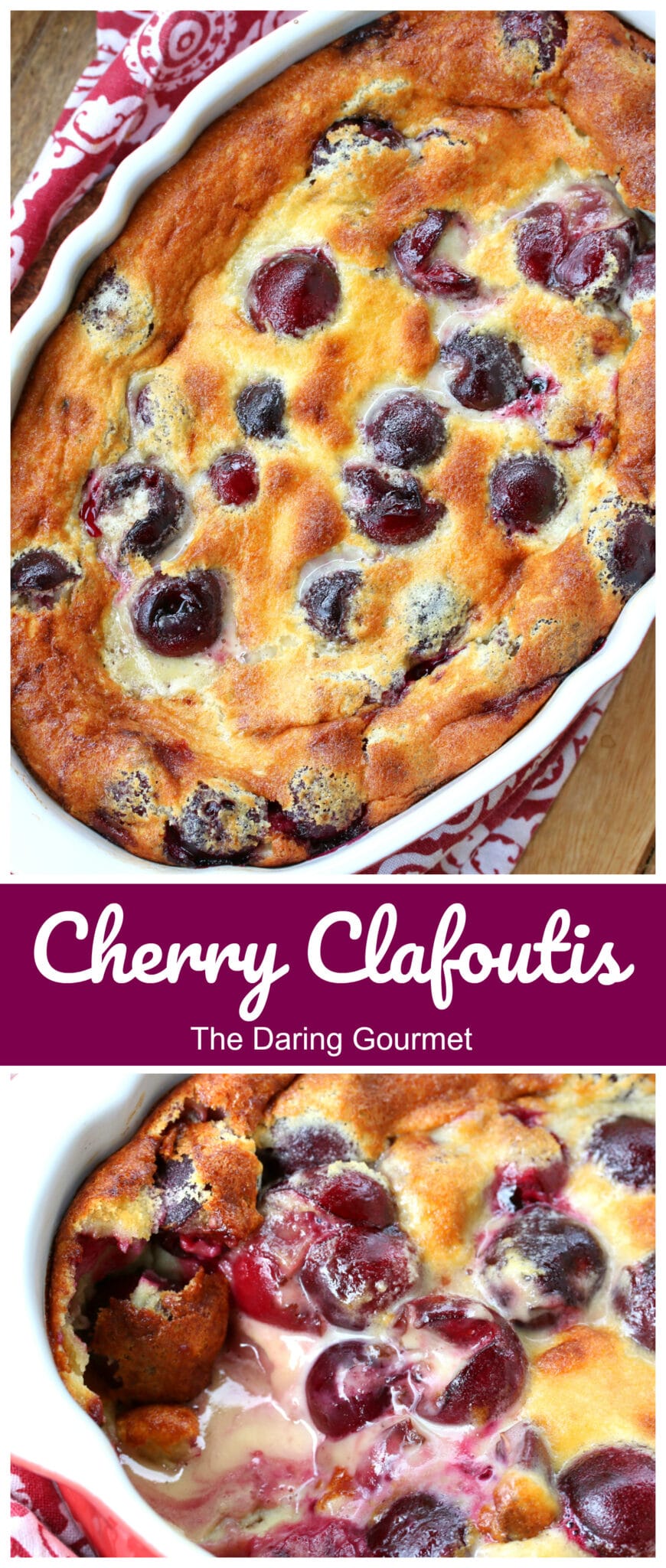 cherry clafoutis recipe best traditional authentic French almond