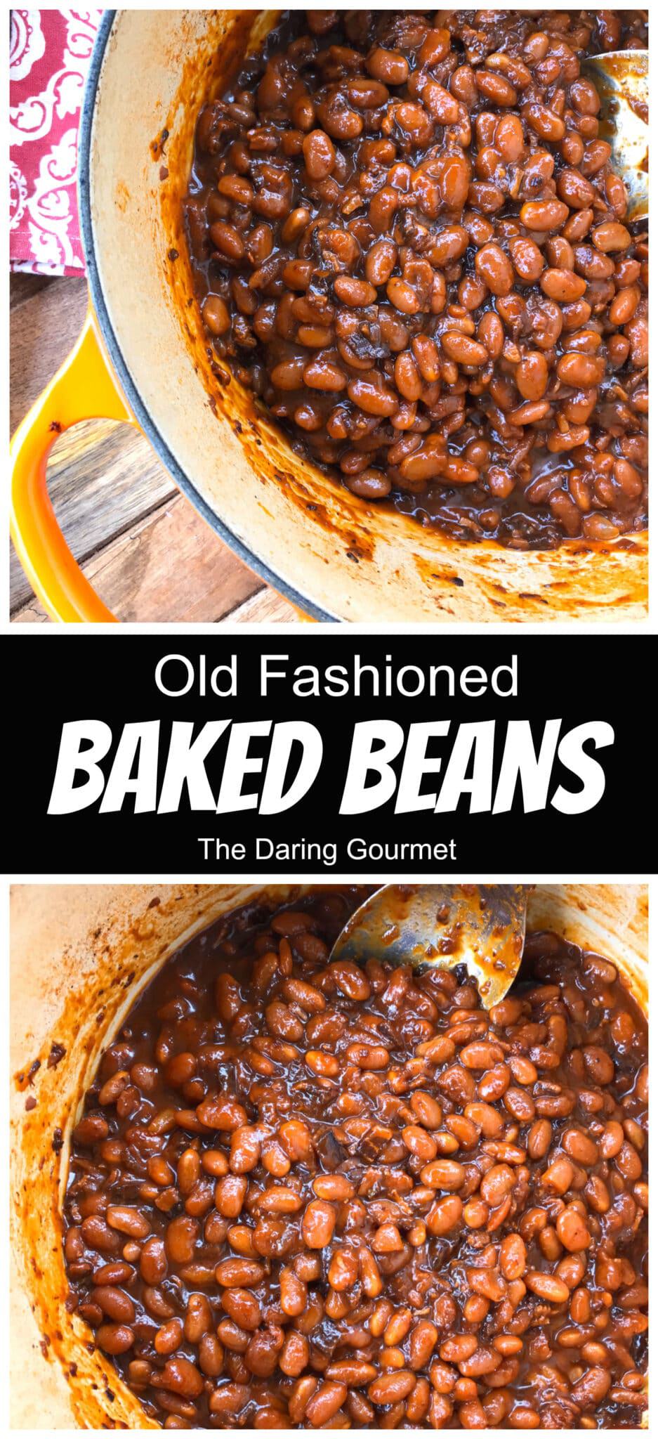 Old Fashioned Baked Beans The Daring Gourmet