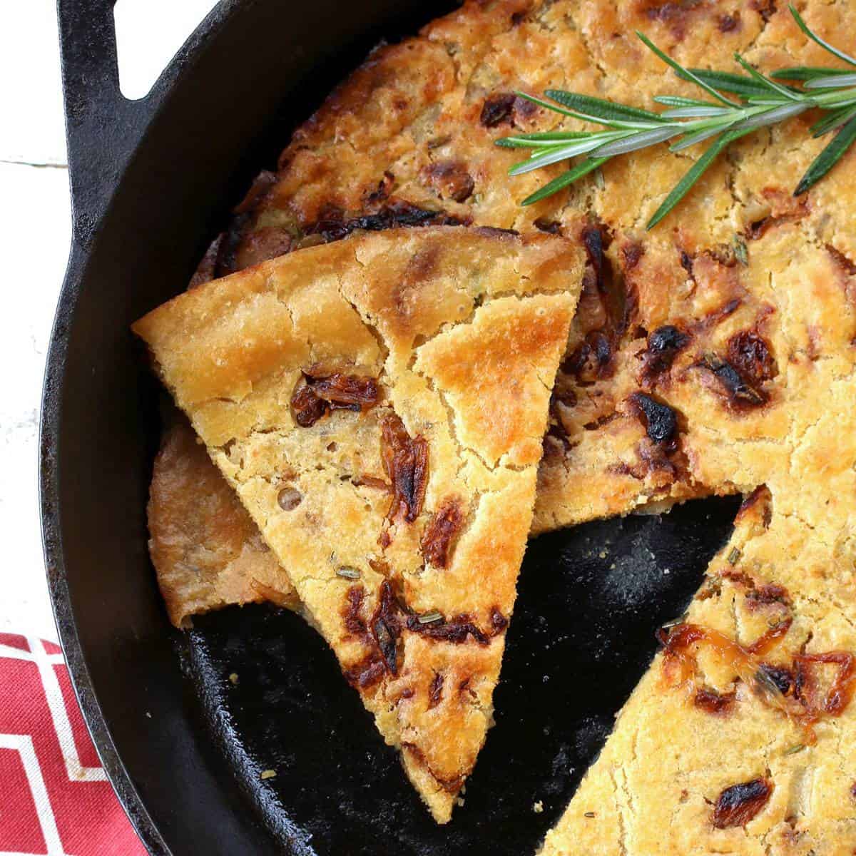 Farinata (Italian Chickpea Pancake)