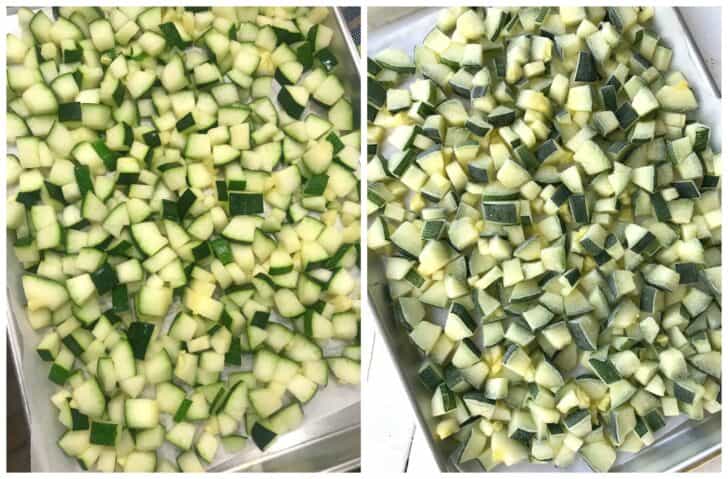 how to freeze zucchini blanch preserve