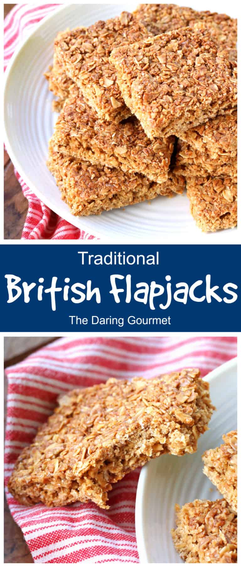Traditional British Flapjacks The Daring Gourmet