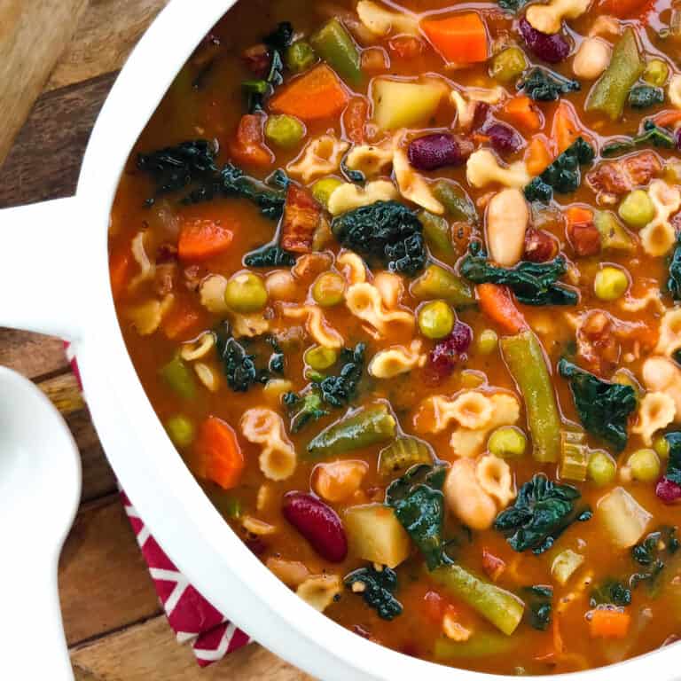 ULTIMATE Minestrone Soup - The Daring Gourmet