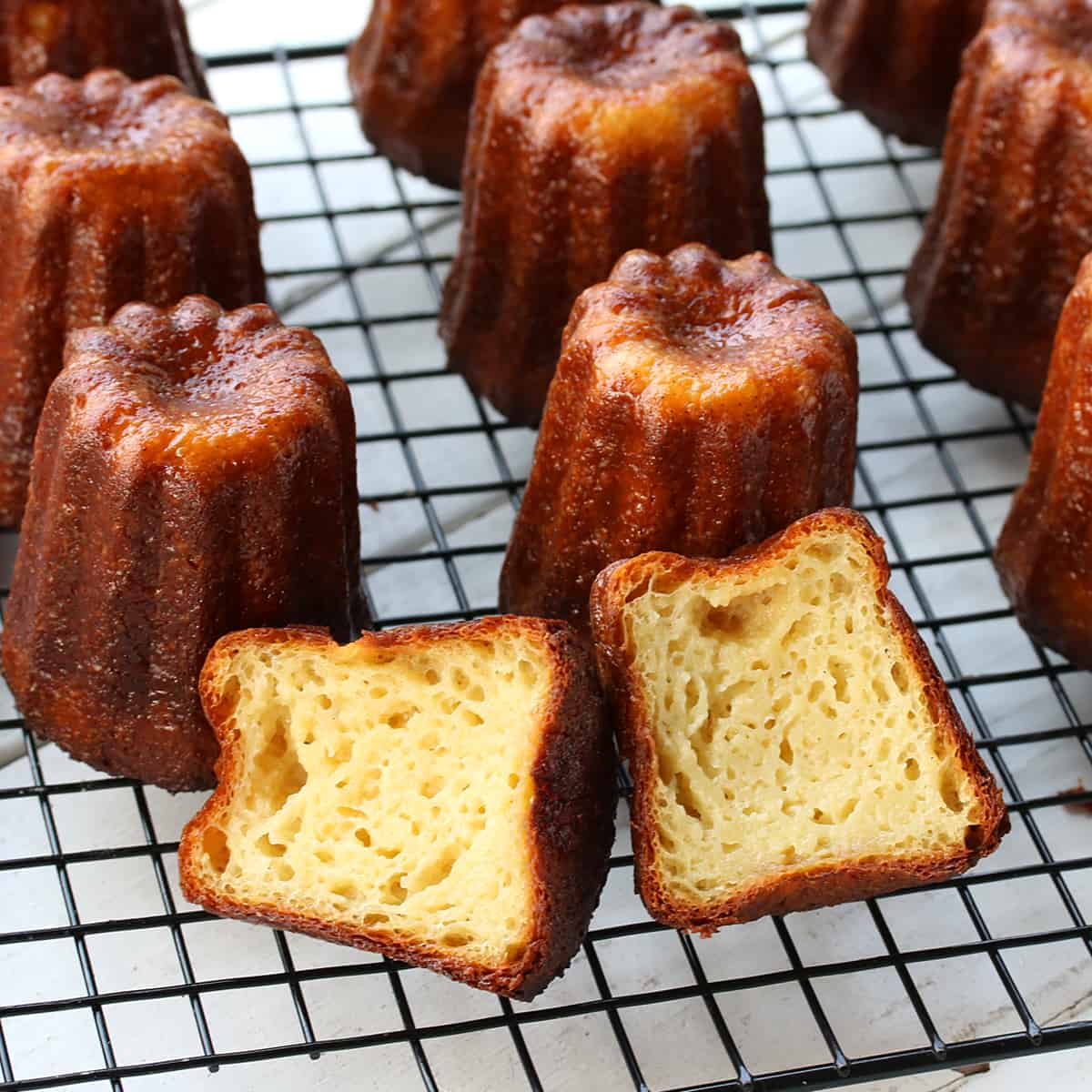 canele recipe traditional caneles cannele canneles de bordeaux authentic french pastry vanilla rum custard donut doughnut foolproof easy