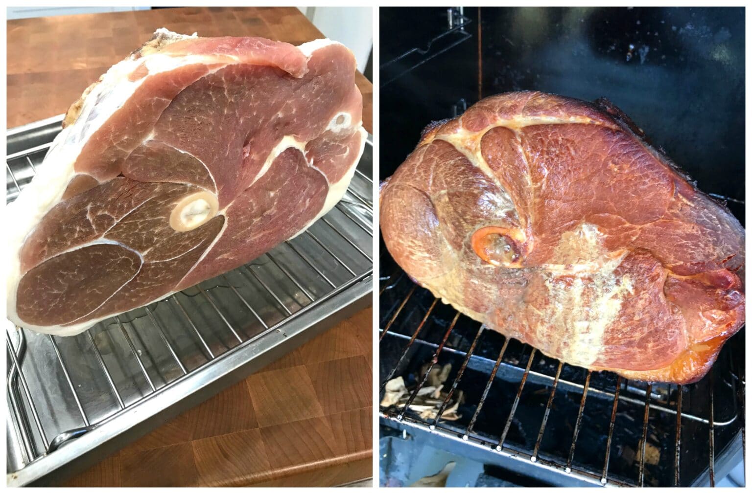How to Smoke a Ham The Daring Gourmet