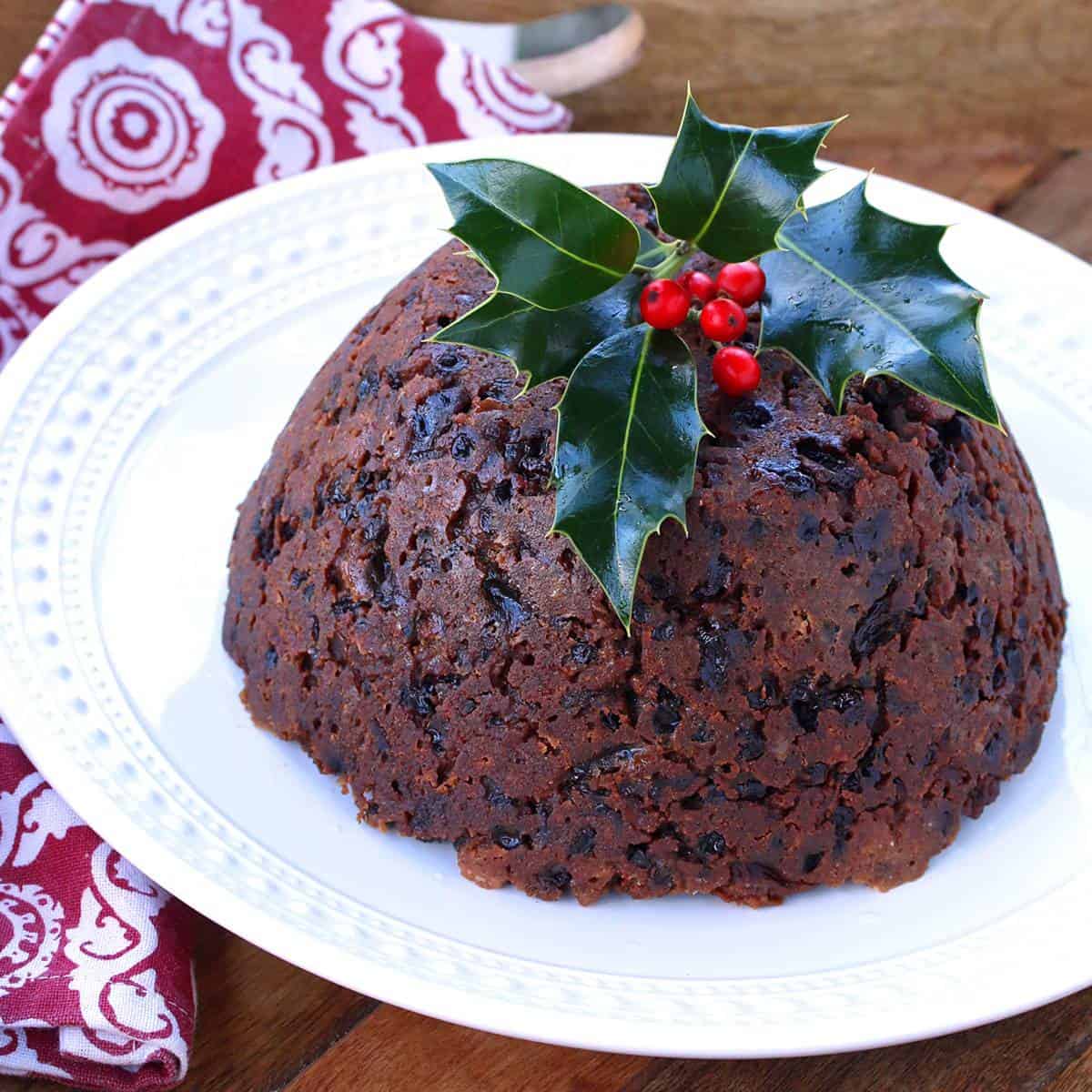 Christmas pudding traditionnel : Recette de Christmas pudding traditionnel