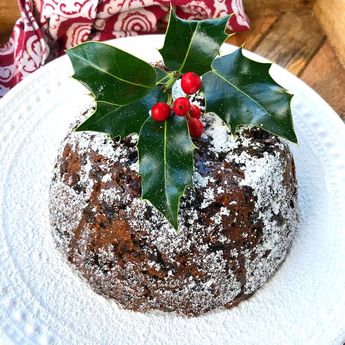 Traditional Christmas Pudding Figgy Pudding The Daring Gourmet