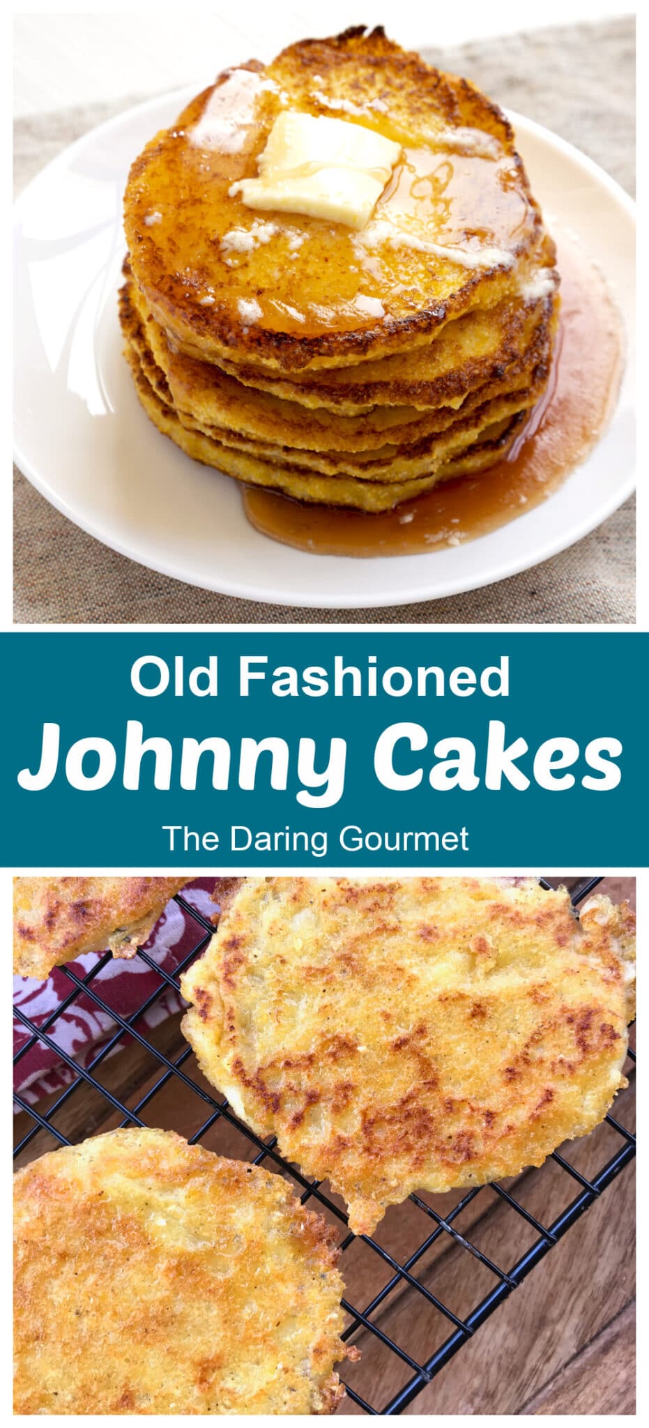 johnny cakes recipe traditional authentic corn cornmeal gluten free
