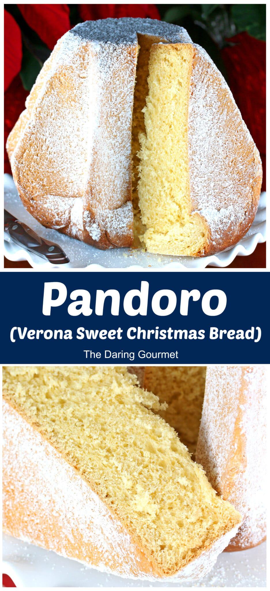 pandoro recipe traditional authentic Verona Christmas bread cake yeast lemon best Italian