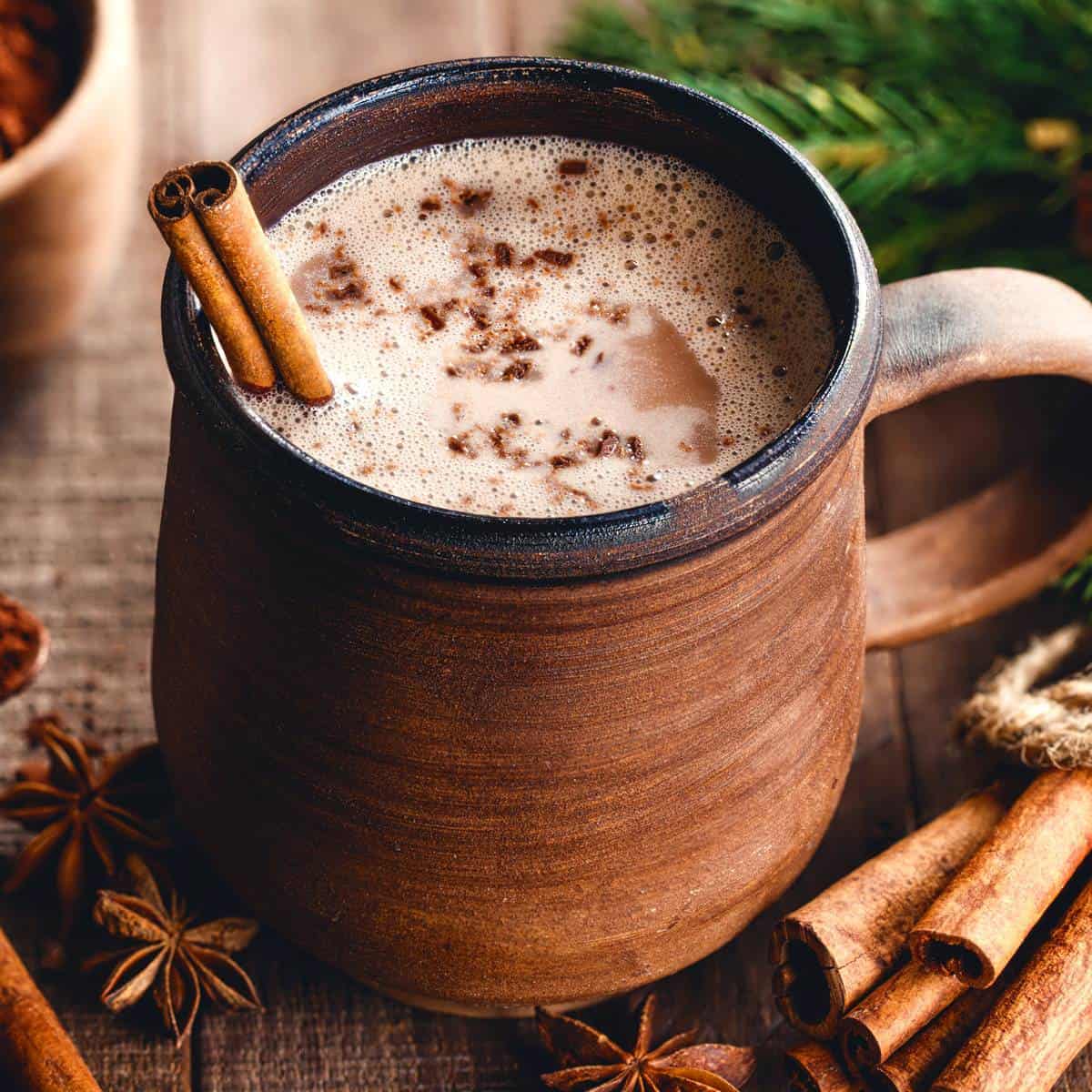 Colonial Hot Chocolate - The Daring Gourmet