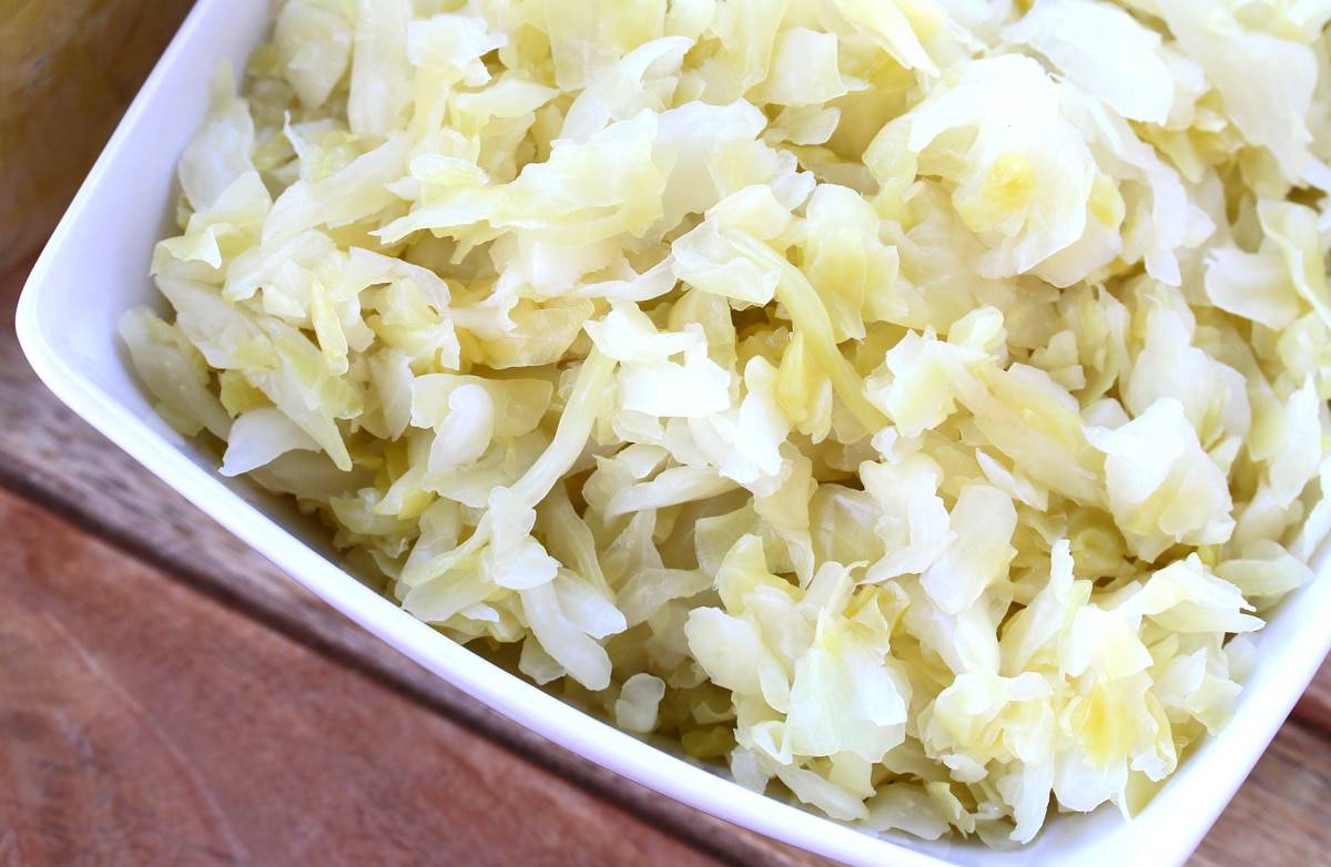 how to make sauerkraut recipe homemade traditional german fermented cabbage probiotics easy