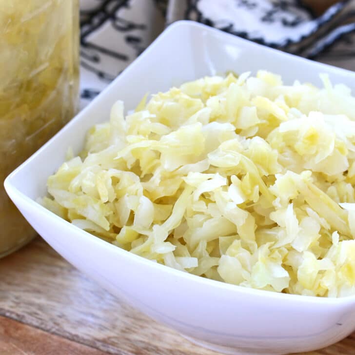 how to make sauerkraut recipe homemade traditional german fermented cabbage probiotics easy