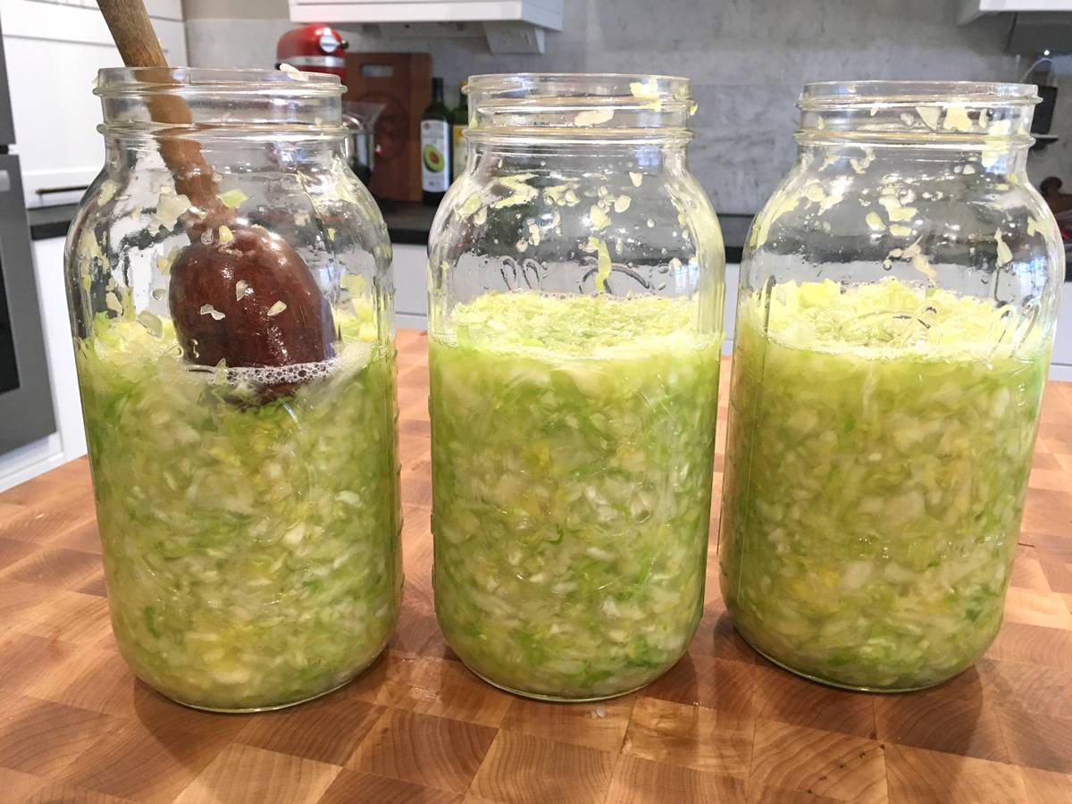 how to make sauerkraut recipe homemade easy traditional fermented cabbage
