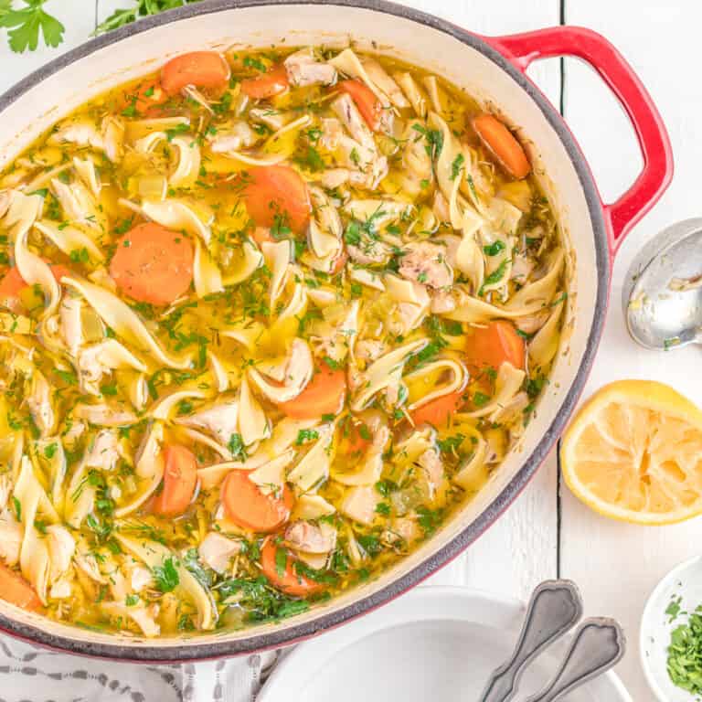 chicken noodle soup recipe best from scratch homestyle old fashioned healthy aneto broth