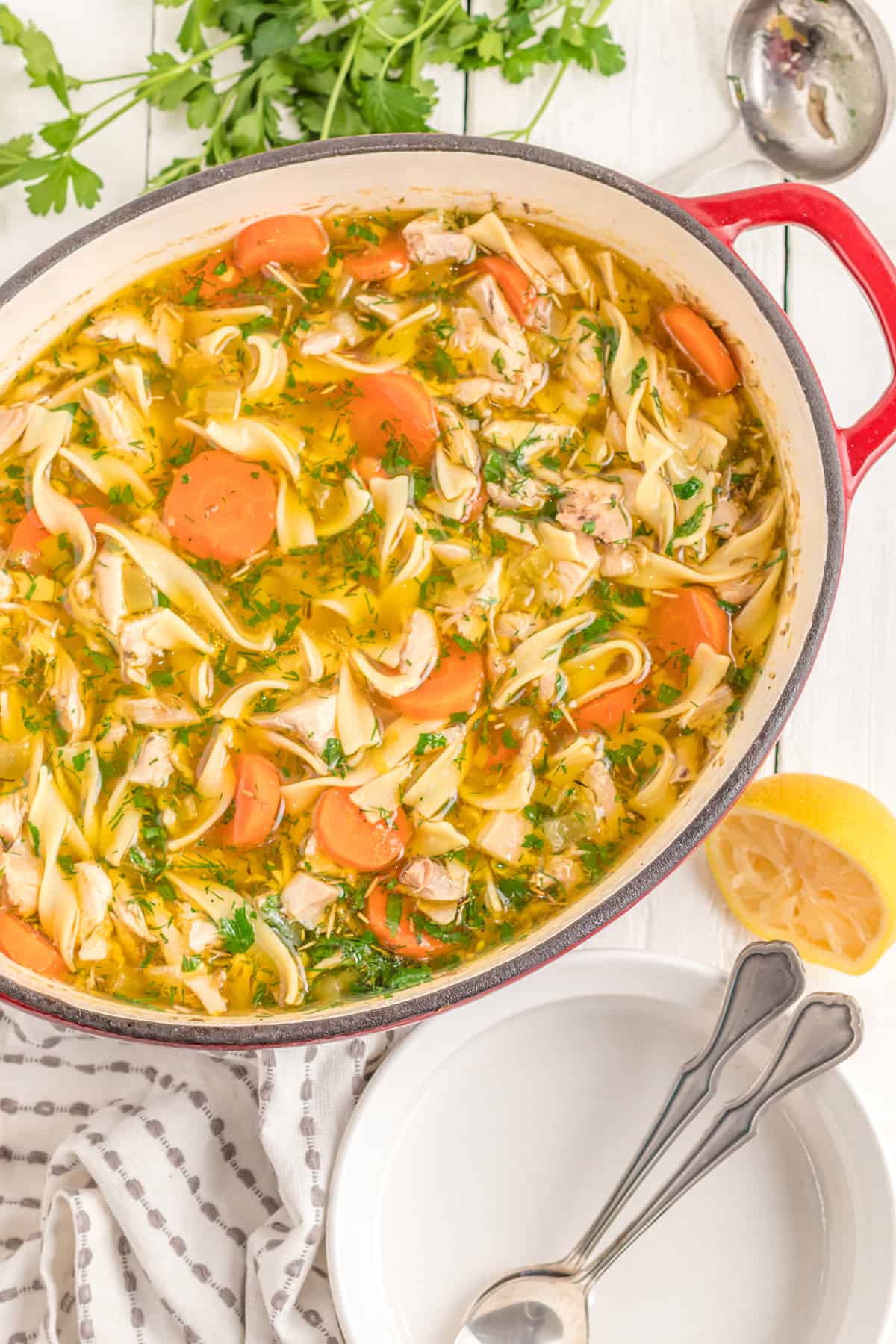 chicken noodle soup recipe best from scratch homestyle old fashioned healthy aneto broth
