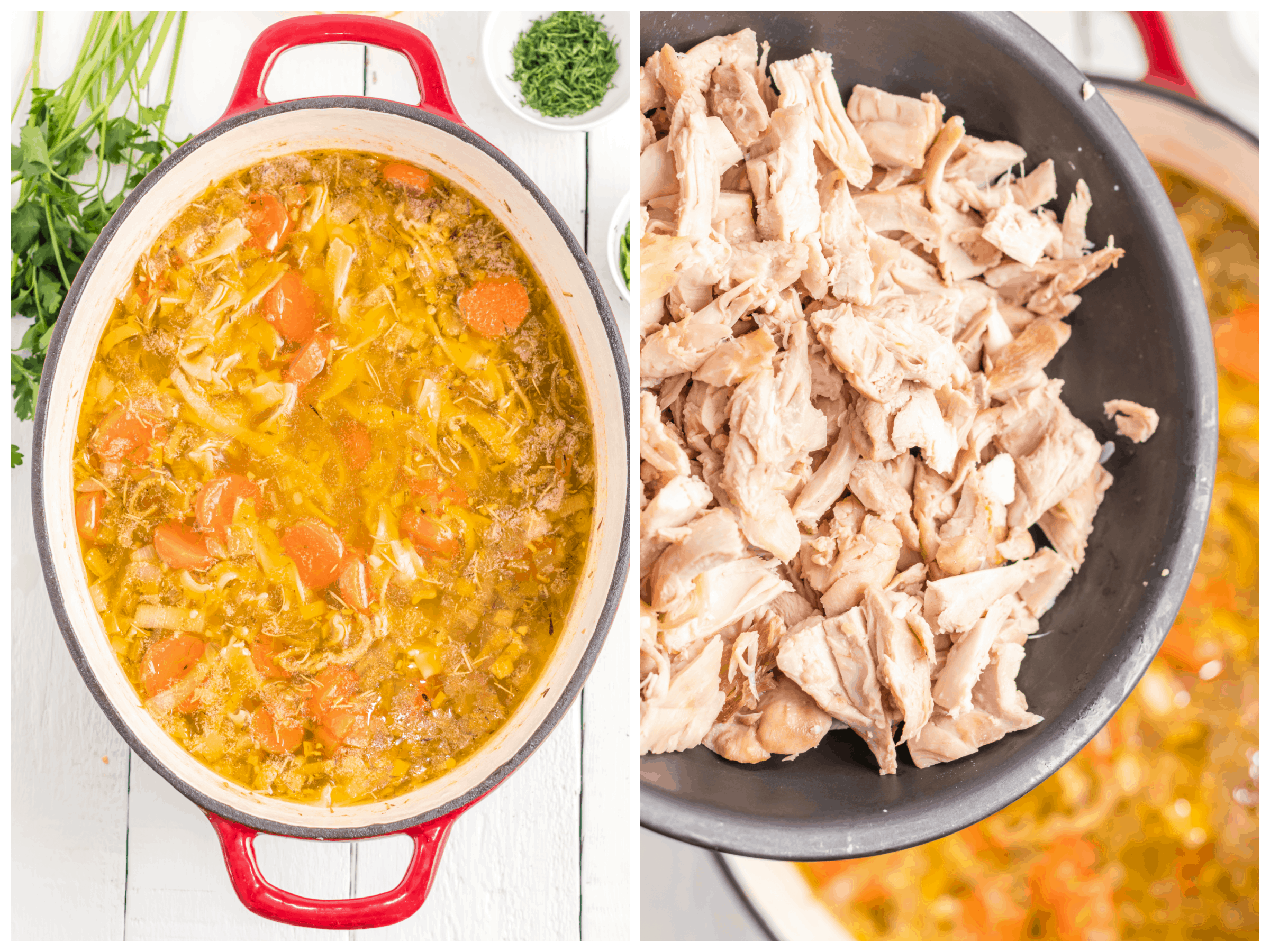 chicken noodle soup recipe best homestyle herbs lemon classic bone in aneto broth