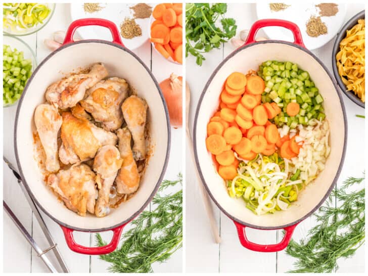 chicken noodle soup recipe best homestyle herbs lemon classic bone in aneto broth