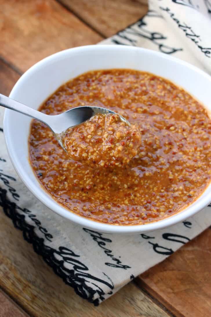 creole mustard recipe cajun spicy molasses white wine vinegar dipping sauce