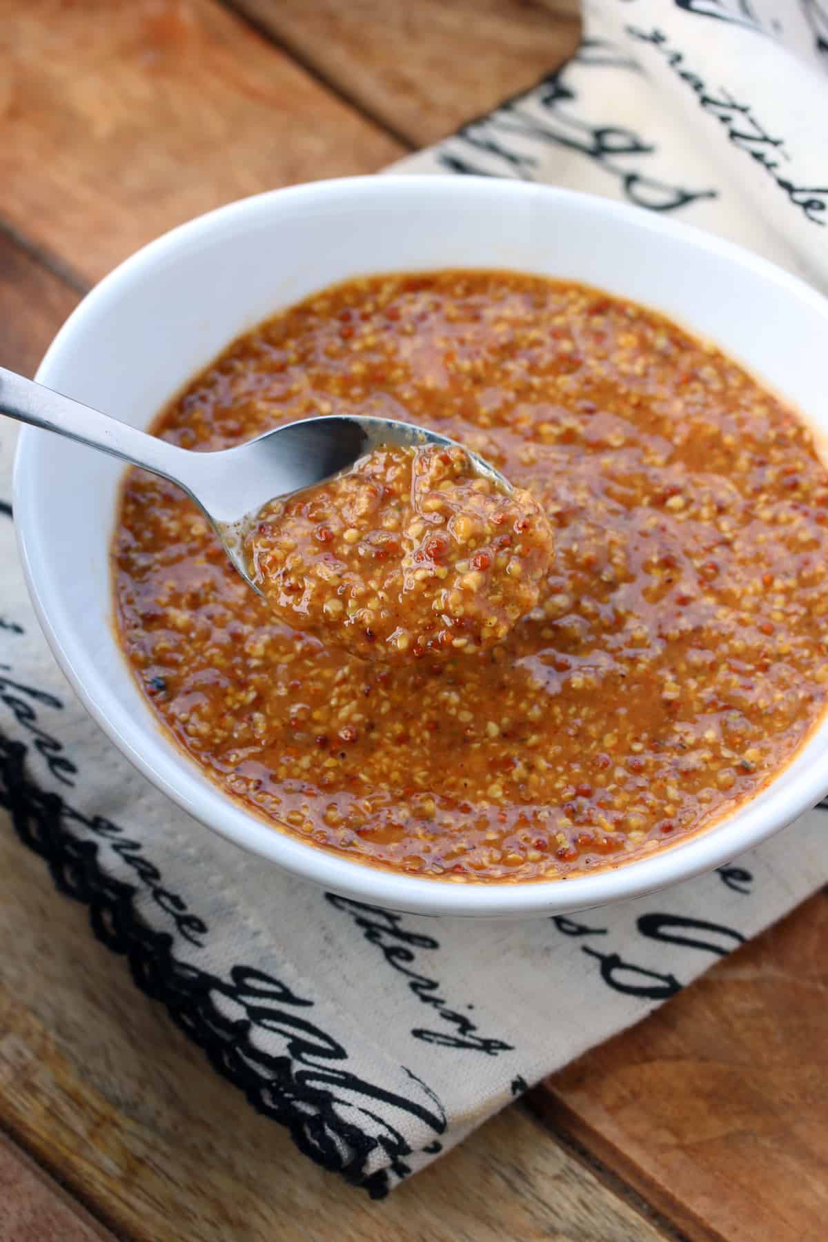 creole mustard recipe cajun spicy molasses white wine vinegar dipping sauce
