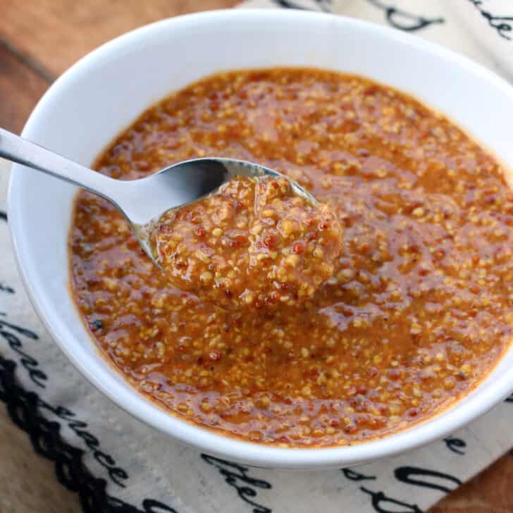 creole mustard recipe cajun spicy molasses white wine vinegar dipping sauce