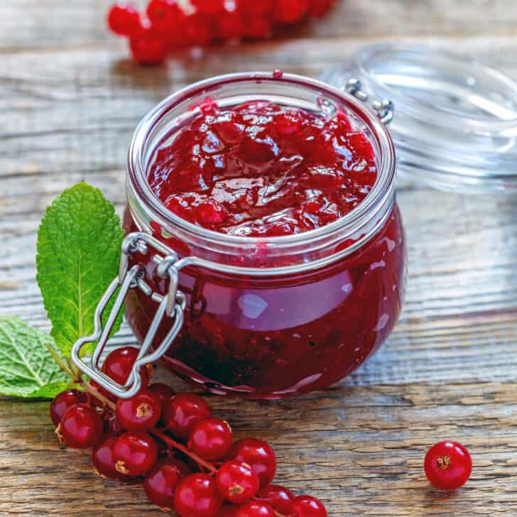 red currant jelly recipe jam preserves berries without pectin water bath canning preserving