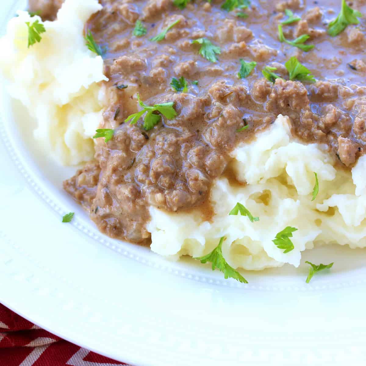 hamburger gravy recipe best homemade from scratch creamy