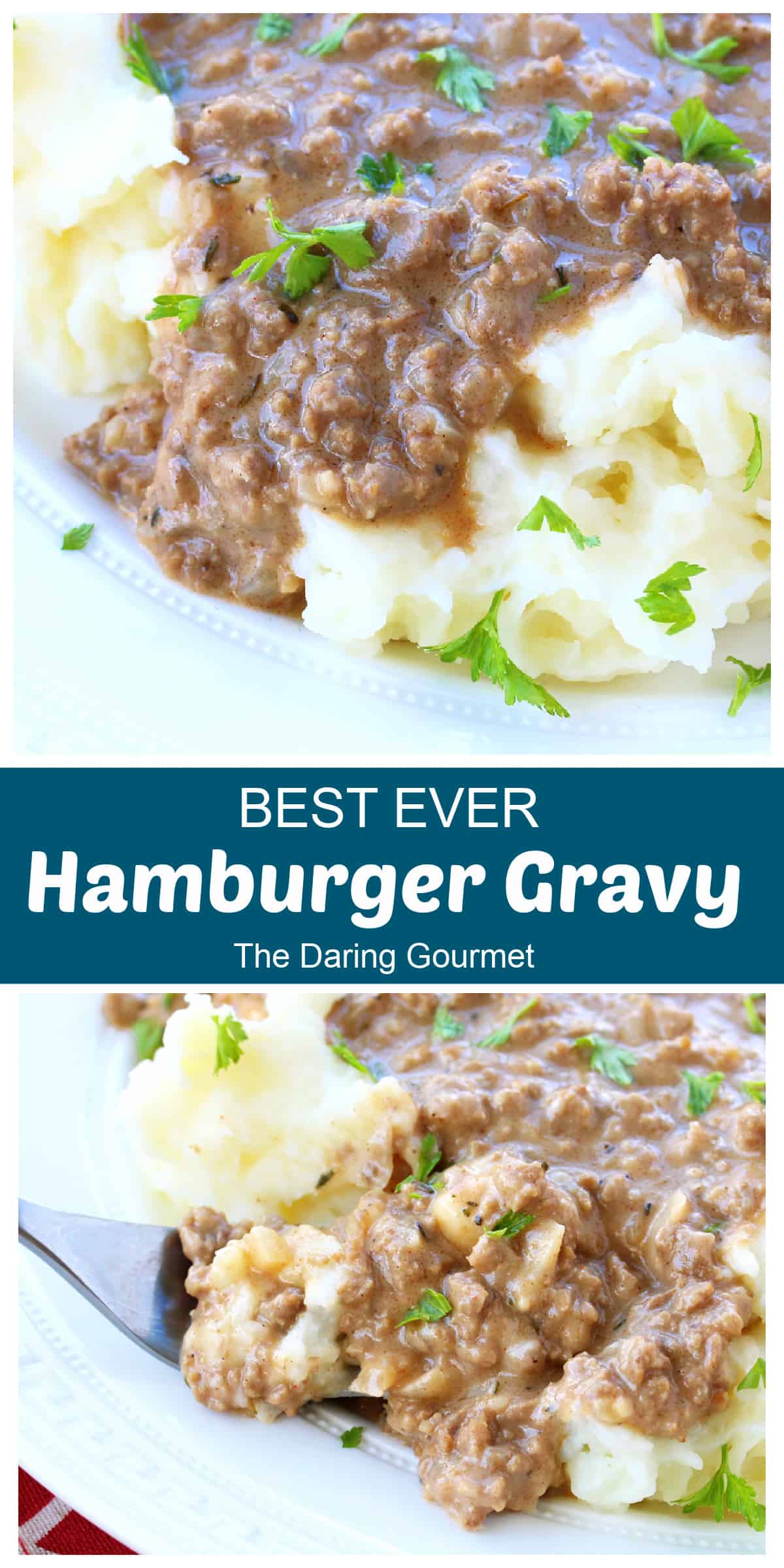 BEST Hamburger Gravy The Daring Gourmet