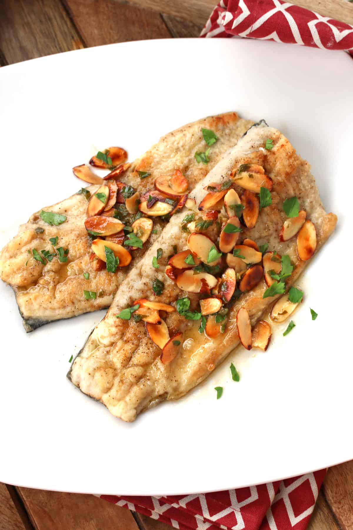 trout almondine recipe best amandine French classic traditional almonds butter