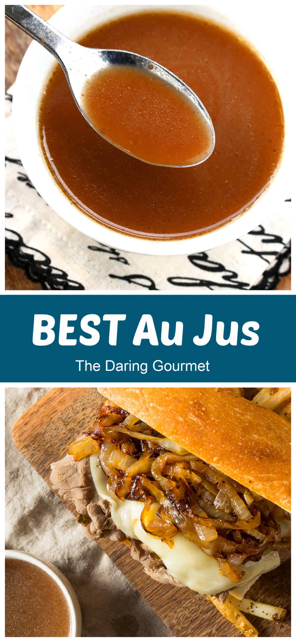 au jus ricetta, pane francese tuffo sugo senza sgocciolature facile