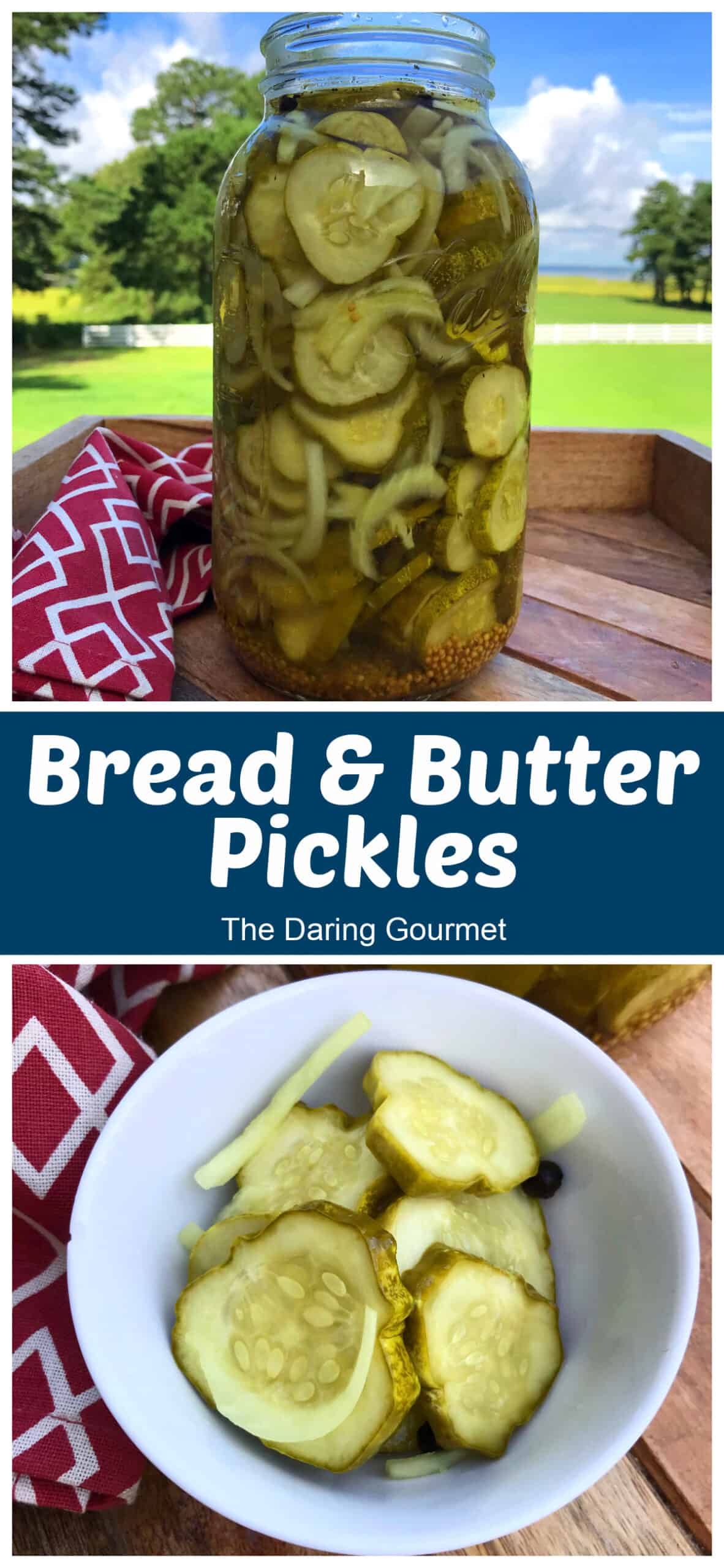 bread and butter pickles recipe refrigerator canning