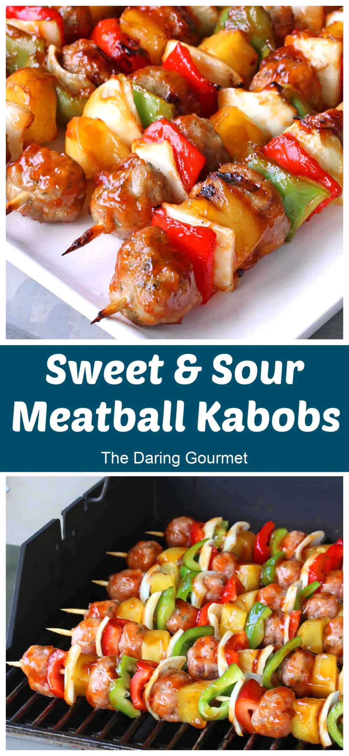 sweet and sour meatball kabobs recipe healthy easy from scratch chicken pork beef turkey veal beef