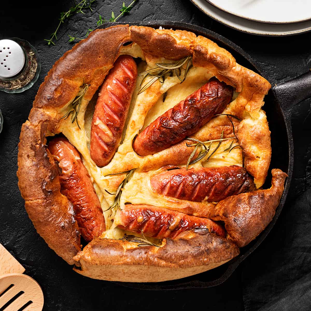 toad in the hole recipe best authentic british sausages yorkshire pudding